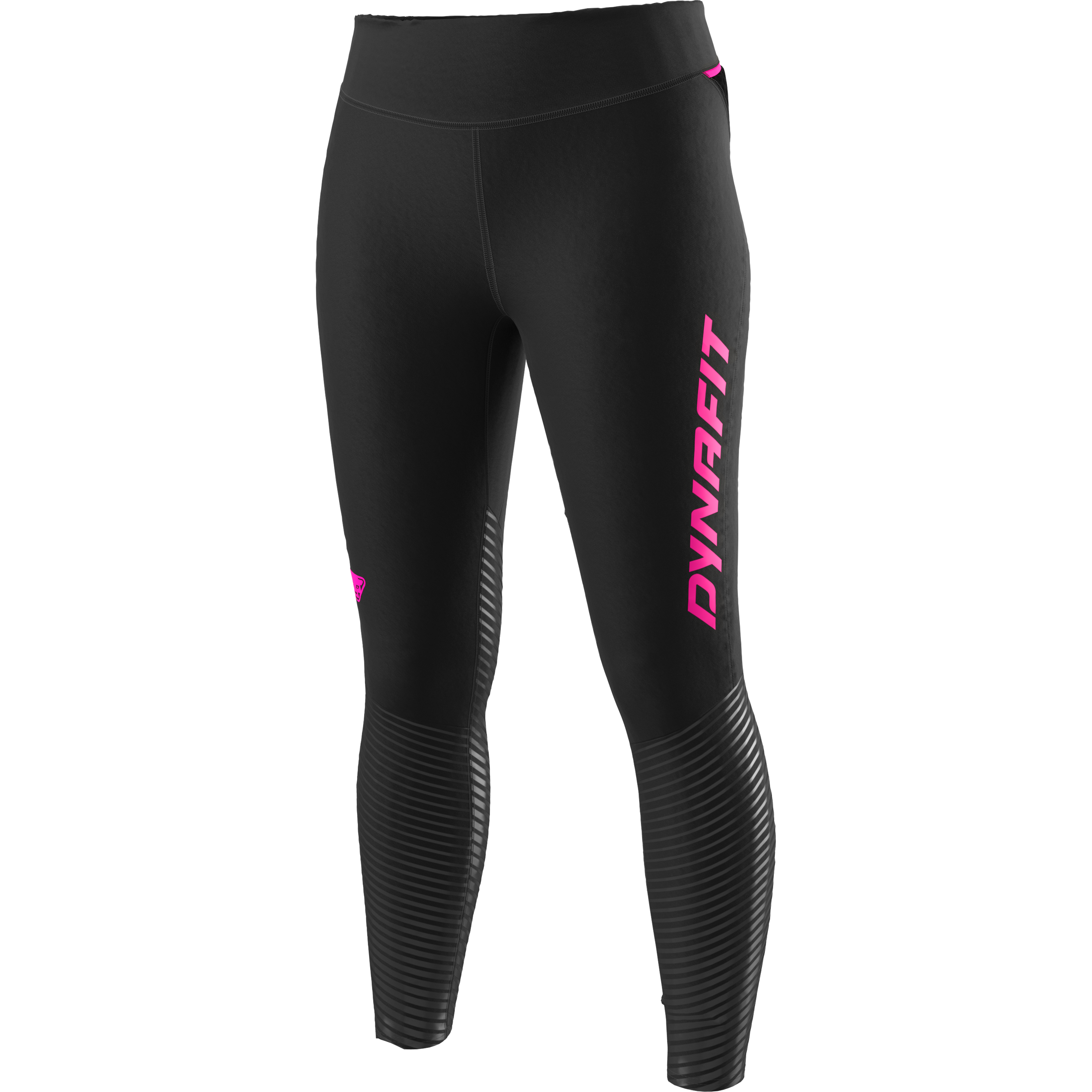 DYNAFIT Alpine Reflective Tights Women Black out / Ping Glo