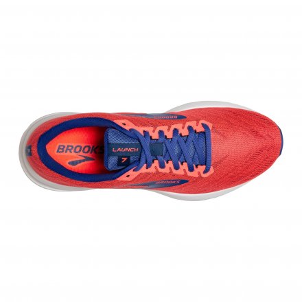 BROOKS Launch 7 W Coral /Claret/Blue