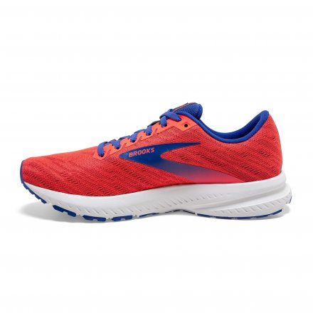 BROOKS Launch 7 W Coral /Claret/Blue