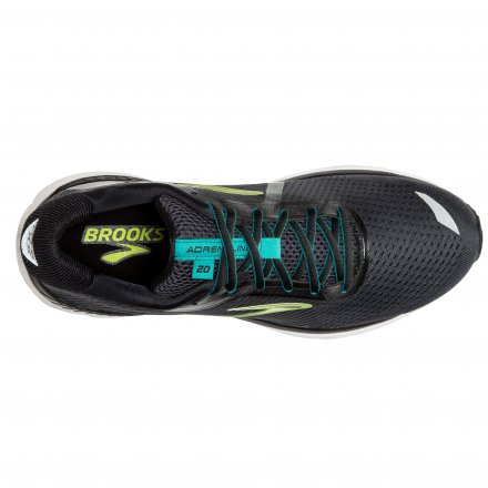 BROOKS Adrenaline GTS 20 Black/Lime/Blue Grass
