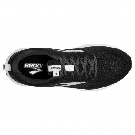 BROOKS REVEL 3  Black//Oyster/Silver  