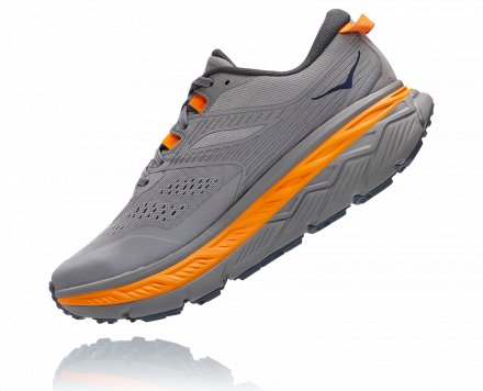 HOKA STINSON ATR 6 Frost Gray/Bright Marigold 