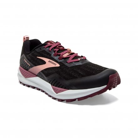 BROOKS Cascadia 15 W Black/Ebony/Coral Cloud  