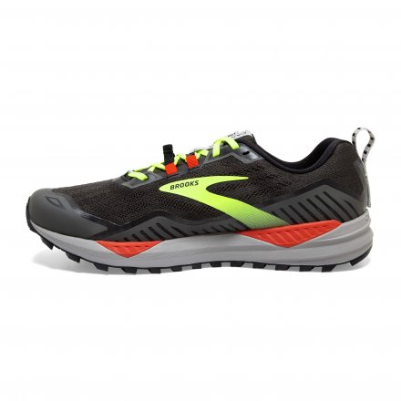 BROOKS Cascadia 15 Black/Raven/Cherry Tomato   