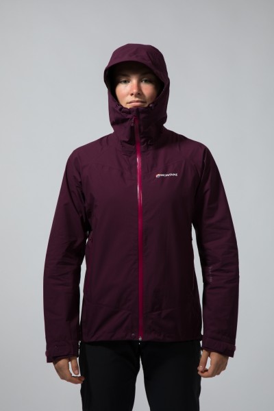 MONTANE WOMENS PAC PLUS JACKET Saskatoon Berry