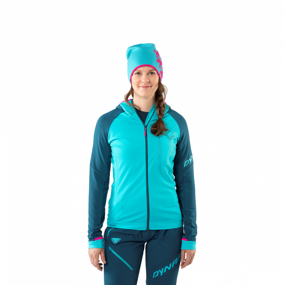 DYNAFIT RADICAL POLARTEC® HOODED JACKET W Petrol