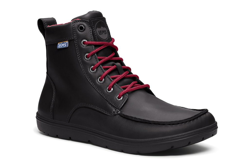 LEMS BOULDER BOOT LEATHER Raven new