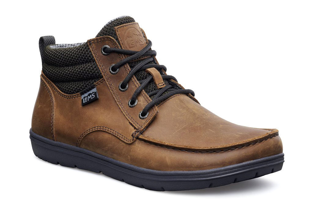 LEMS BOULDER BOOT MID LEATHER Umber new