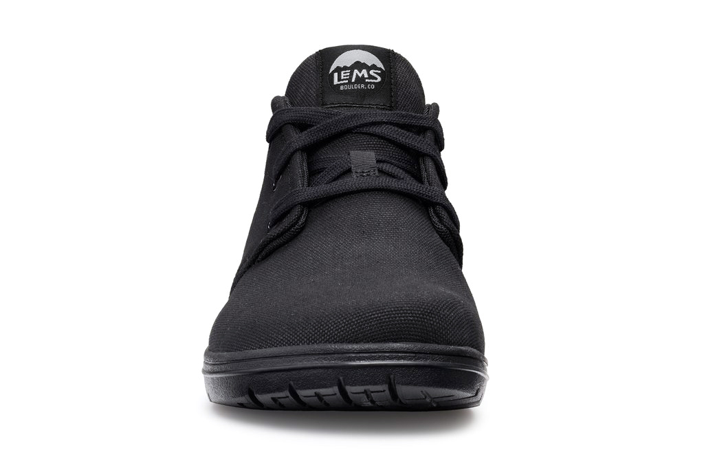 LEMS CHUKKA CANVAS Blackout NEW