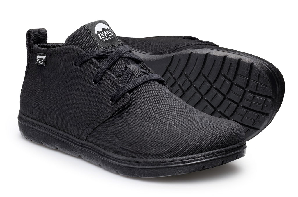 LEMS CHUKKA CANVAS Blackout NEW