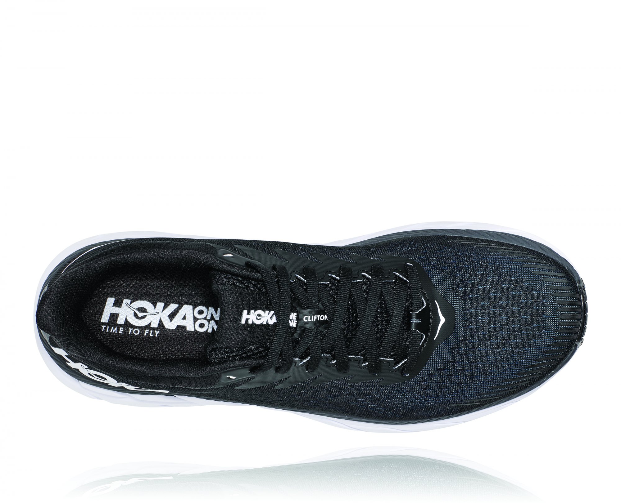 XXX HOKA CLIFTON 7 Black / White 