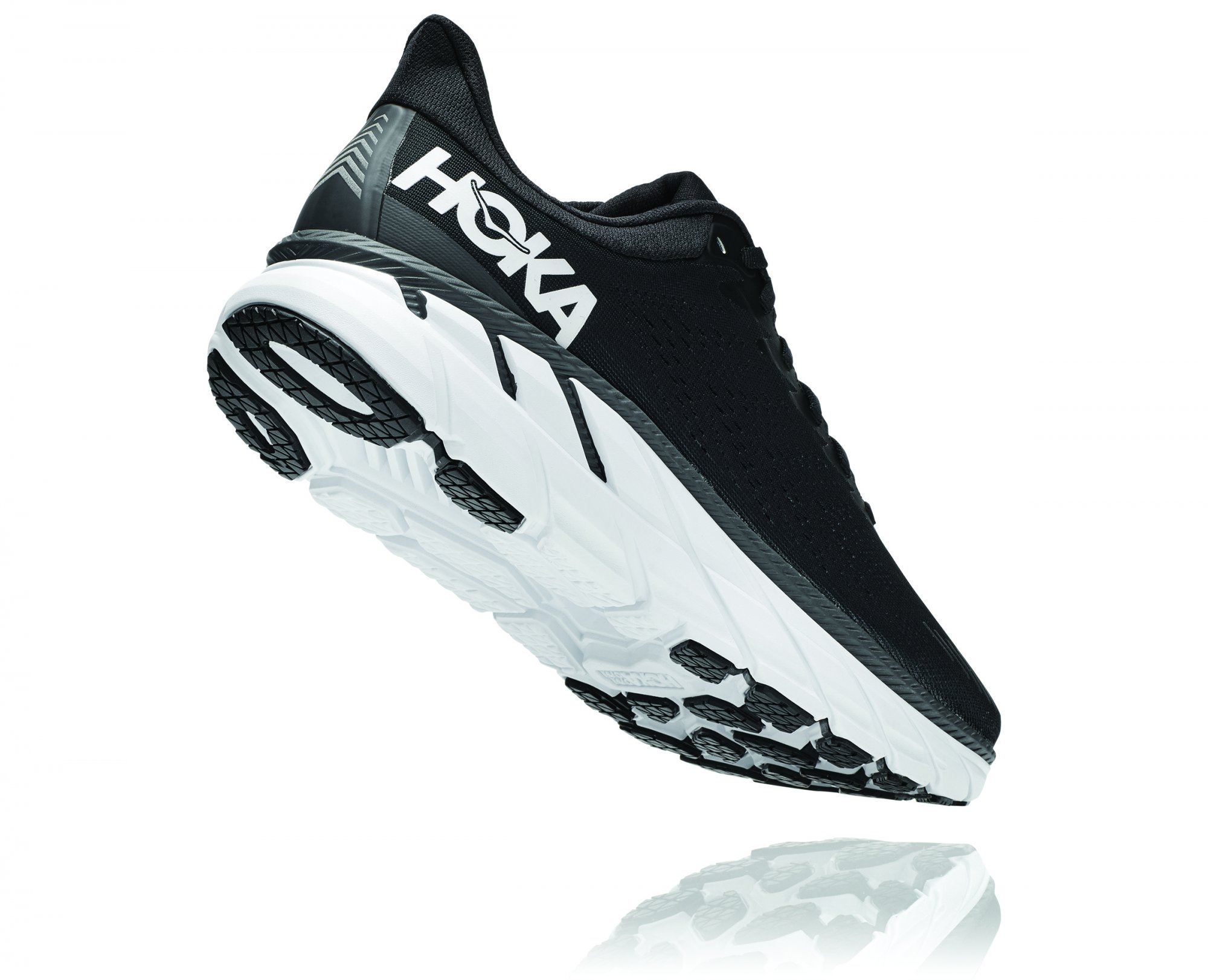 XXX HOKA CLIFTON 7 Black / White 