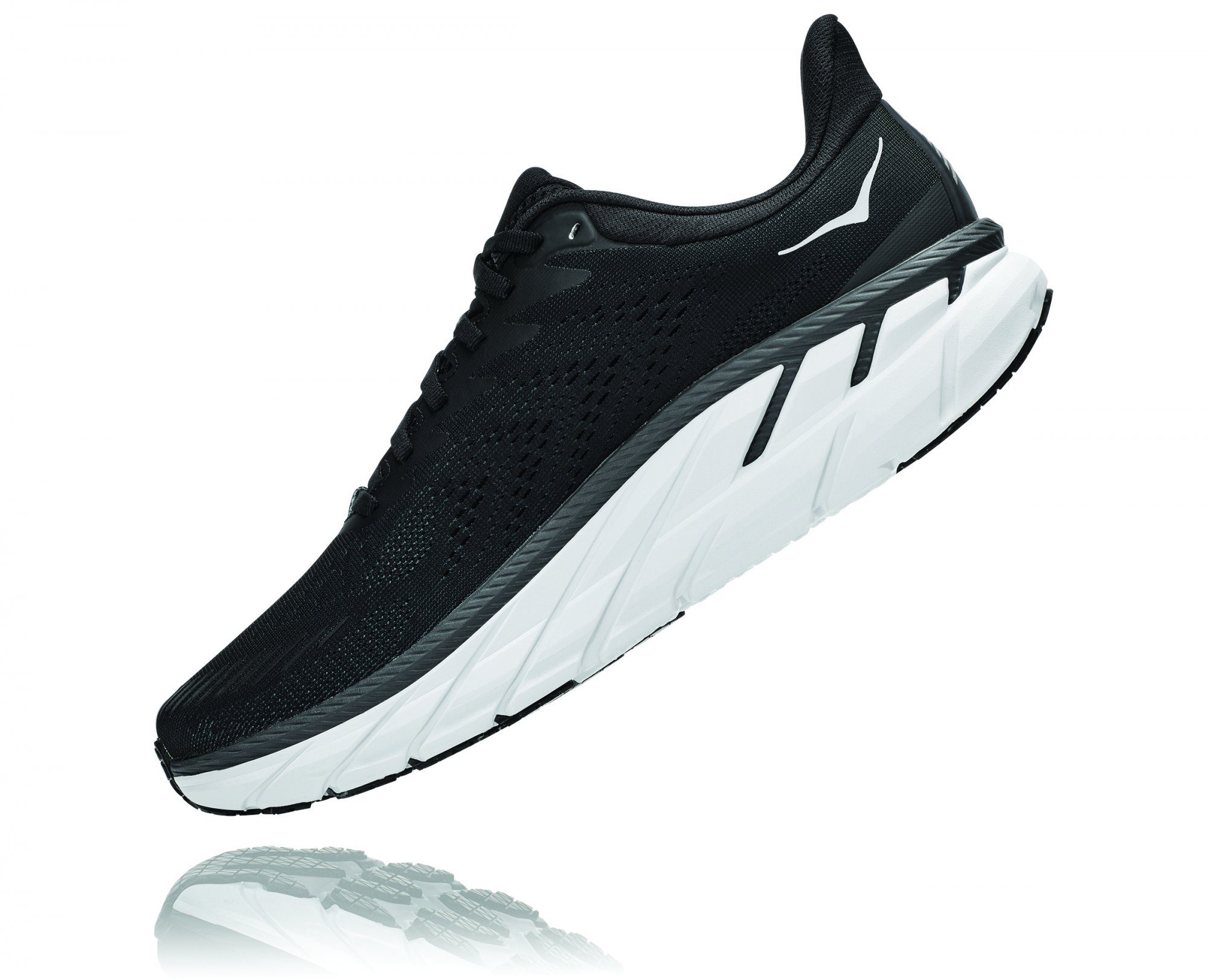 XXX HOKA CLIFTON 7 Black / White 