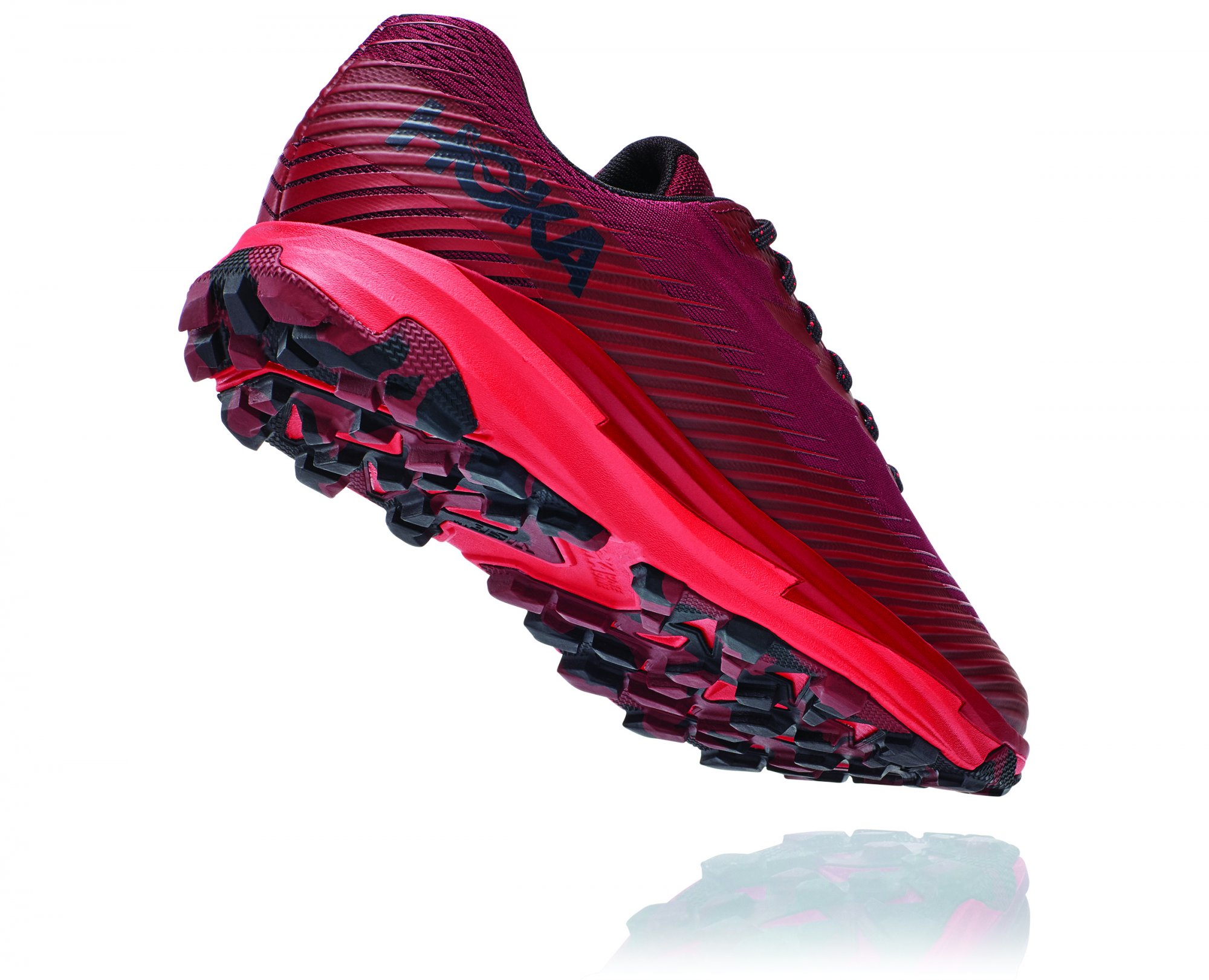 HOKA TORRENT 2 Cordovan/High Risk Red