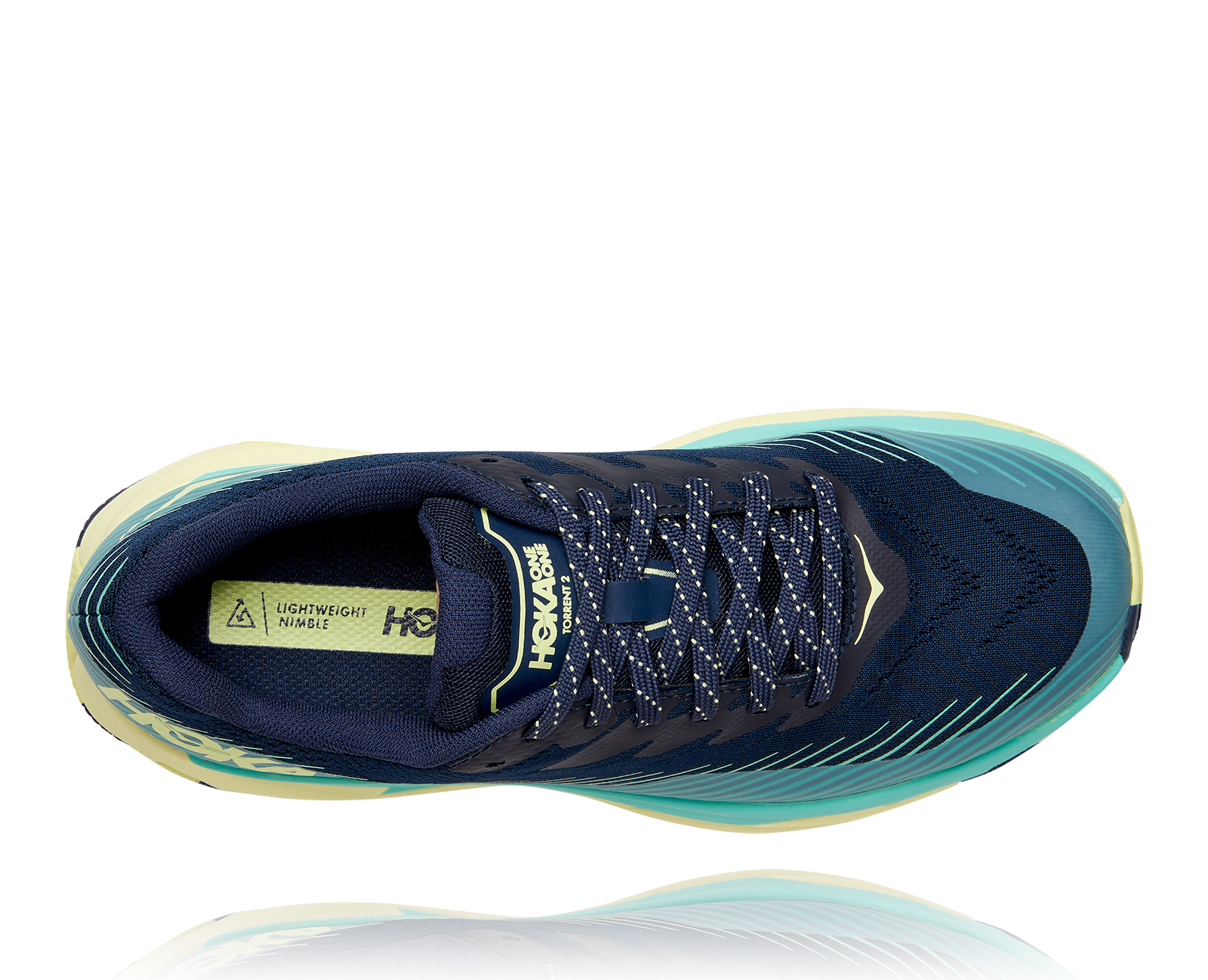 HOKA W TORRENT 2 BLACK IRIS / CASCADE