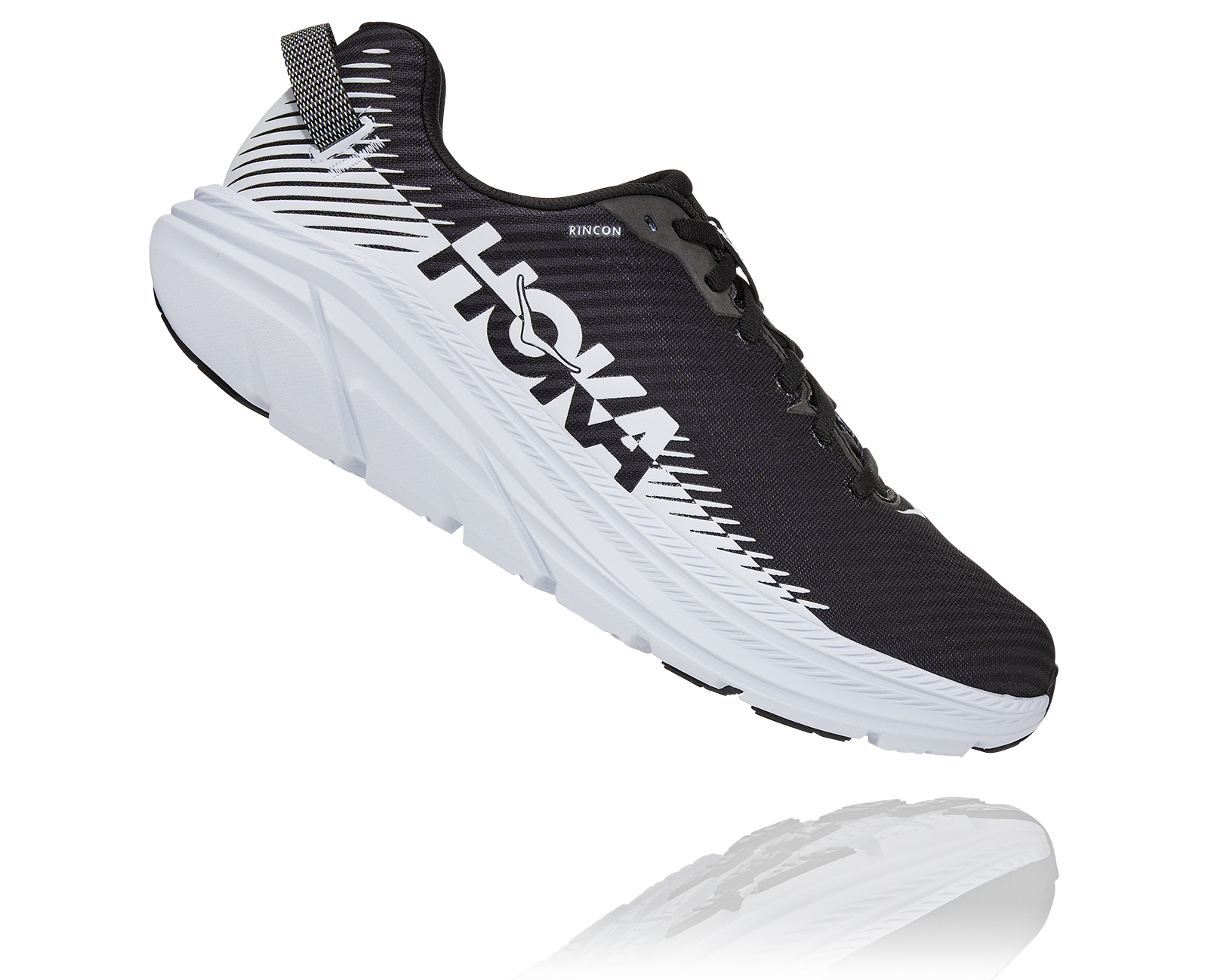 HOKA RINCON 2 BLACK / WHITE