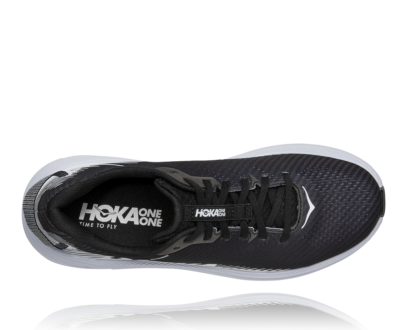 HOKA RINCON 2 BLACK / WHITE