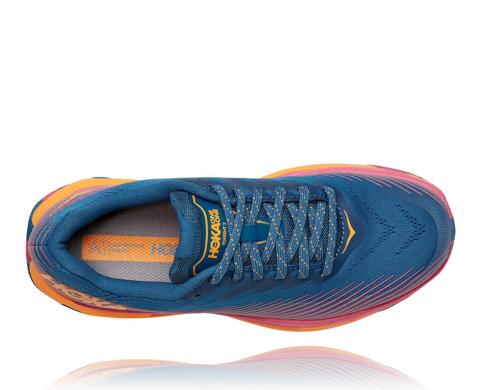 HOKA TORRENT 2 W MOROCCAN BLUE / SAFFRON