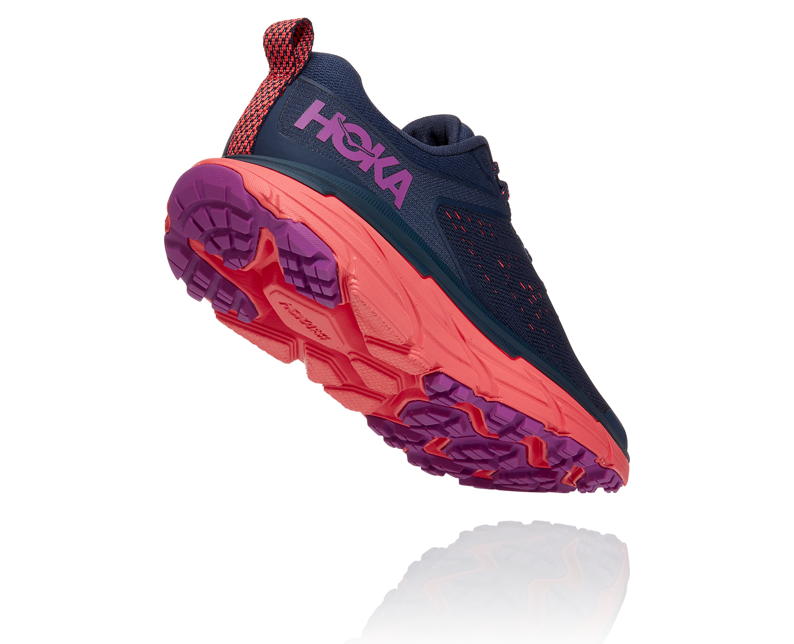 HOKA CHALLENGER ATR 6 W BLACK IRIS / HOT CORAL