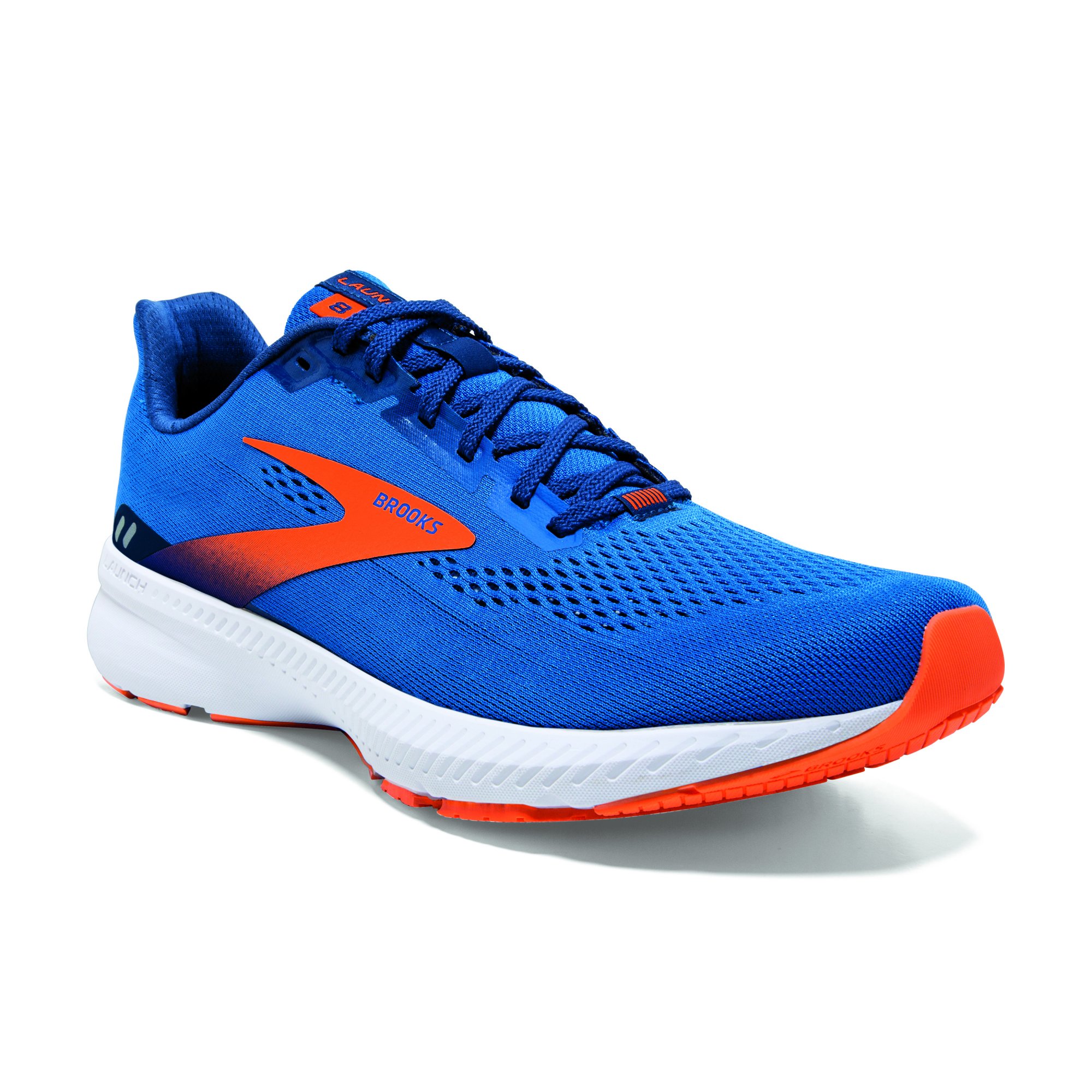 BROOKS Launch 8 Blue/Orange/White