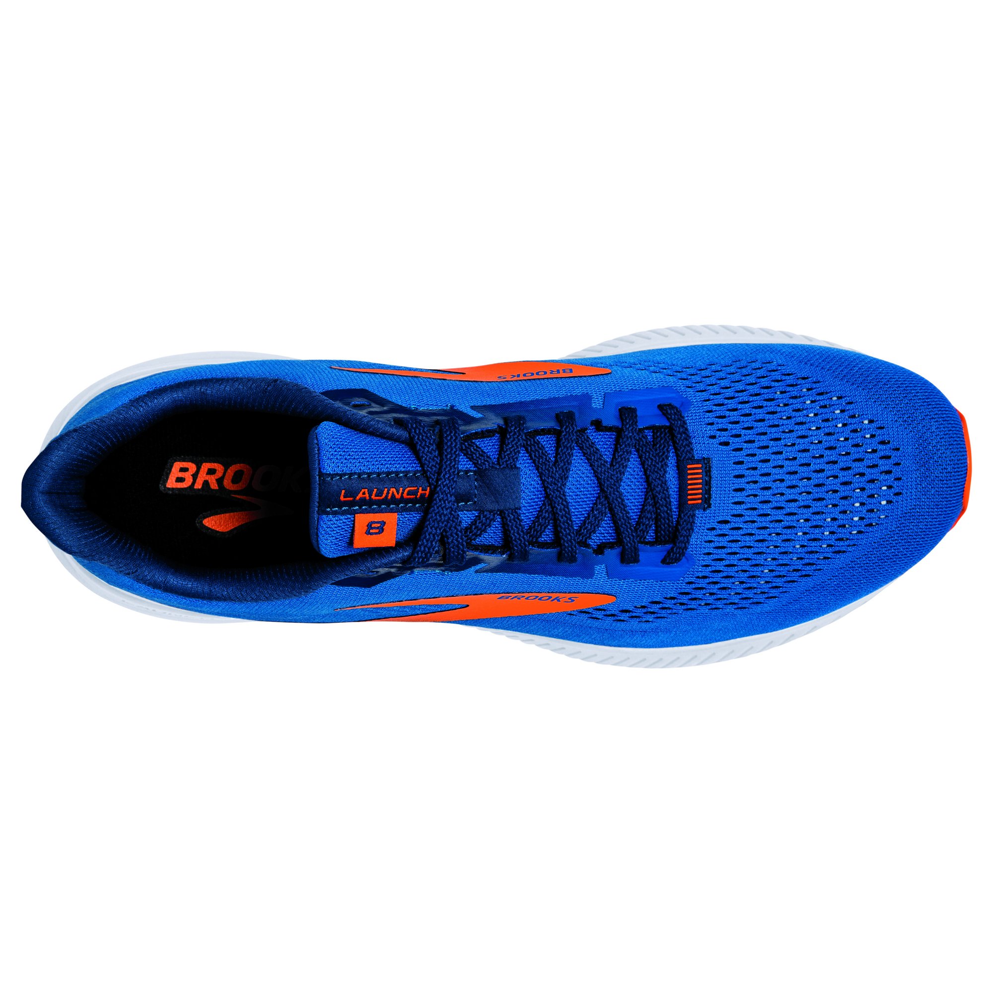 BROOKS Launch 8 Blue/Orange/White