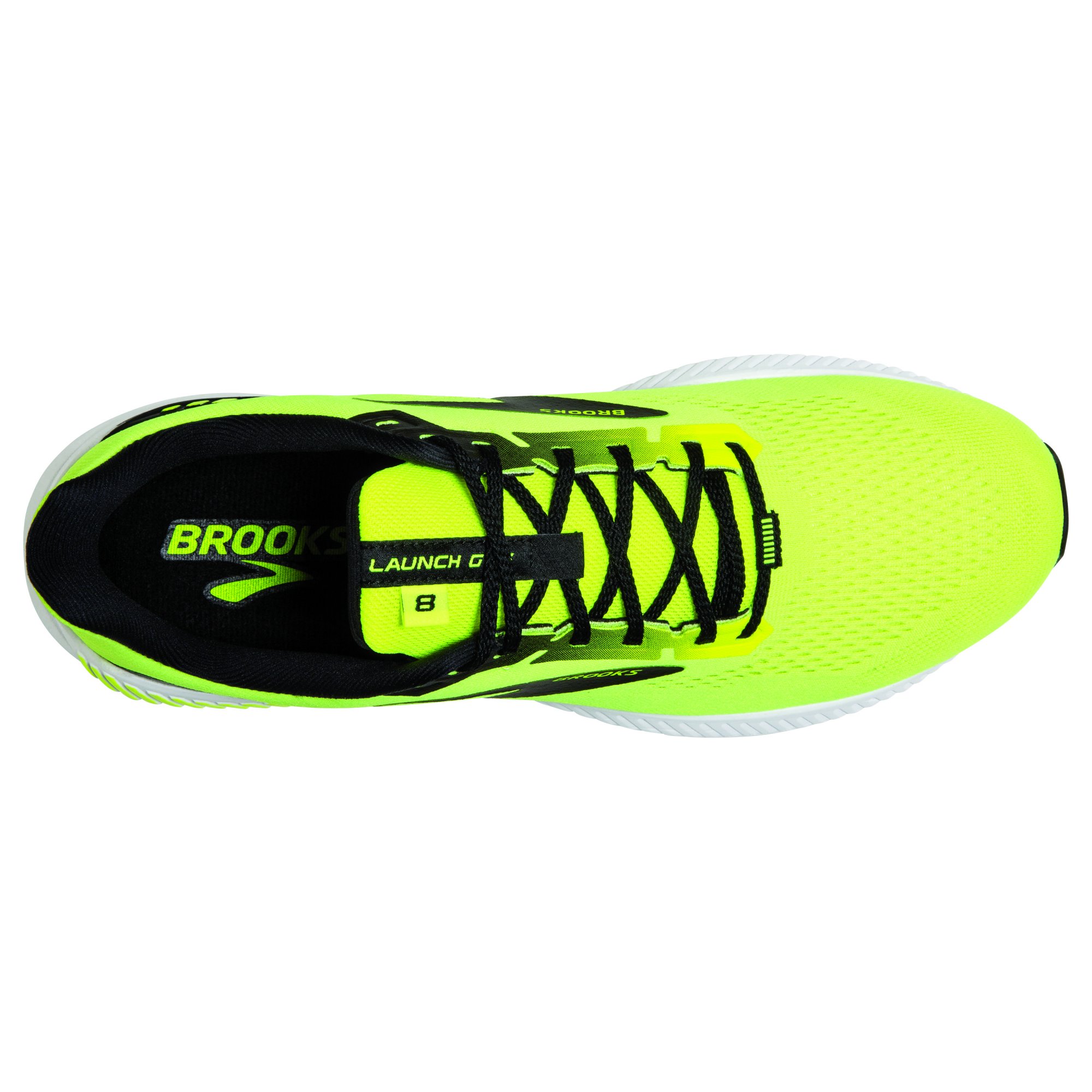 BROOKS Launch GTS 8 Nightlife/Black/White