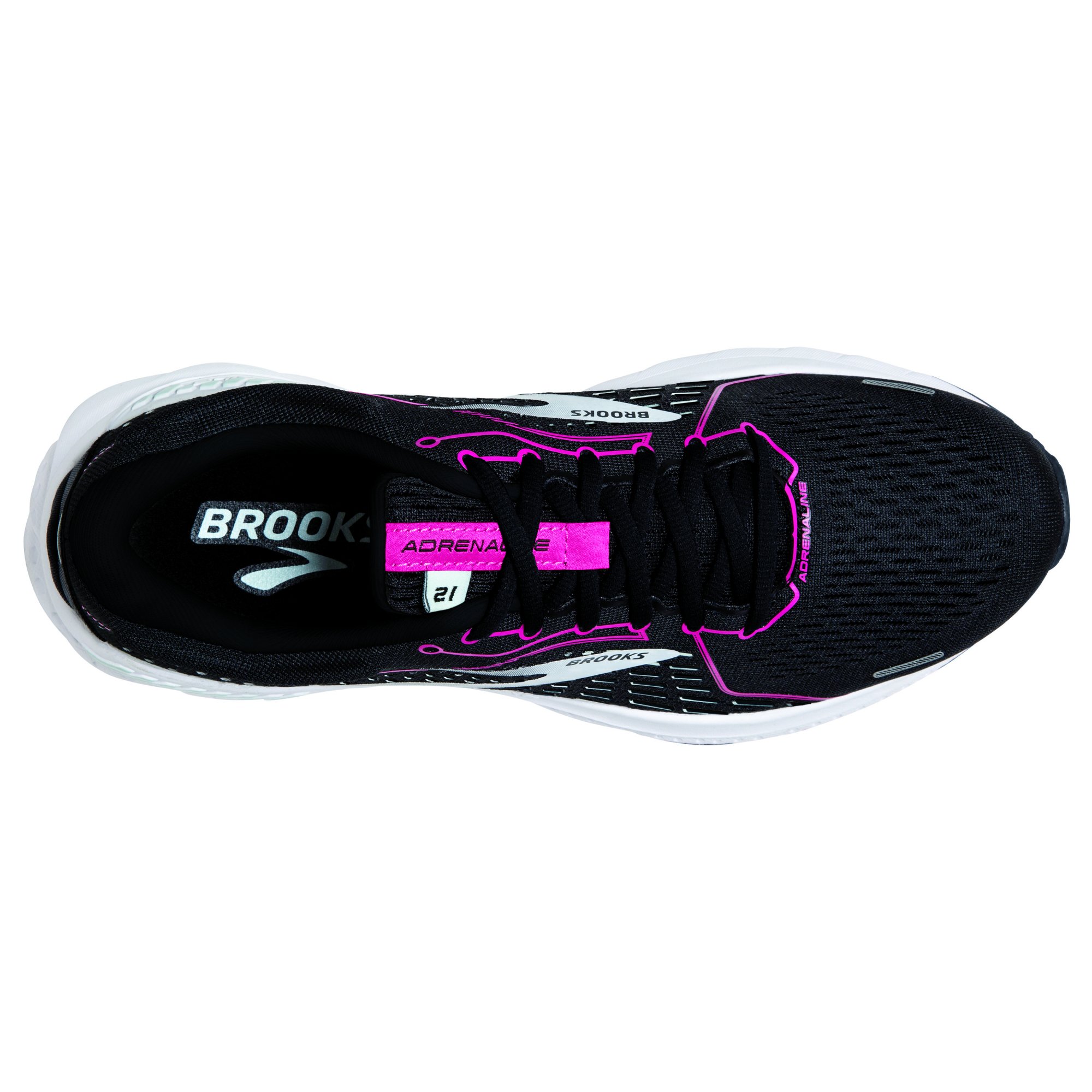 BROOKS Adrenaline GTS 21 W Black/Raspberry Sorbet/Ebony