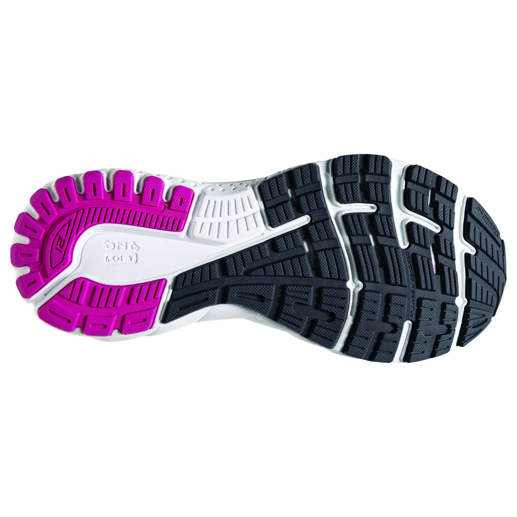 BROOKS Adrenaline GTS 21 W Black/Raspberry Sorbet/Ebony