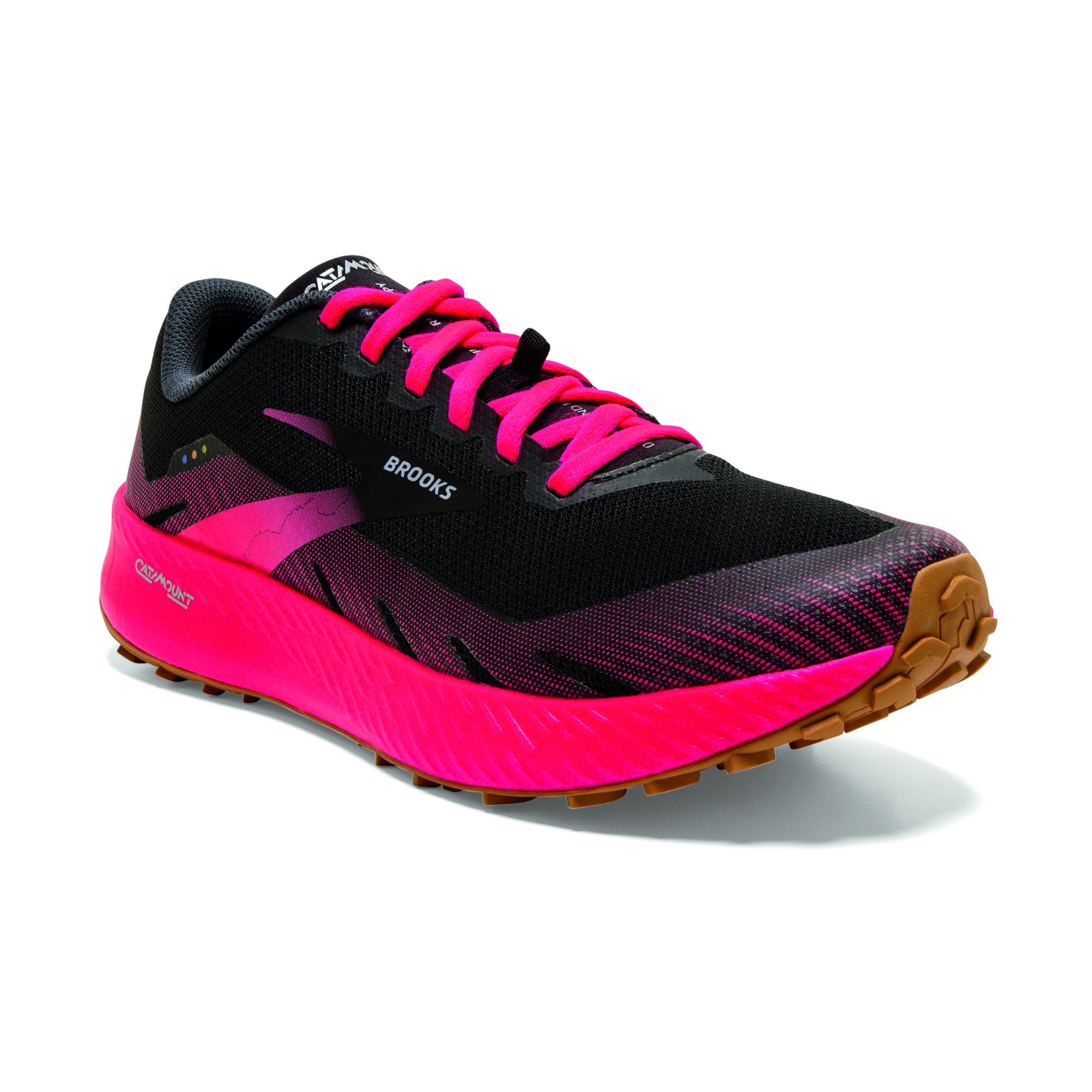 BROOKS Catamount Black/Pink