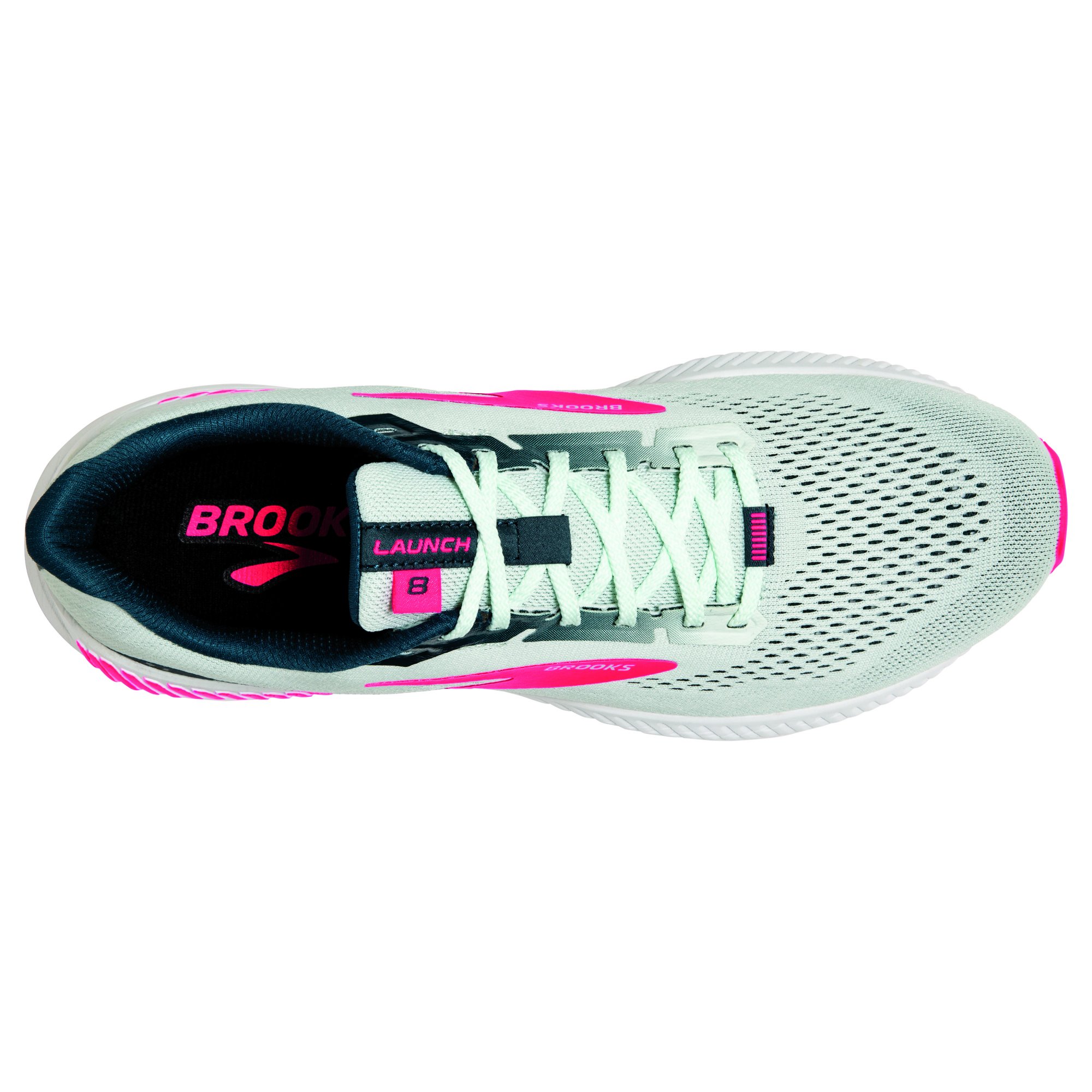 BROOKS Launch GTS 8 W Ice Flow/Navy/Pink