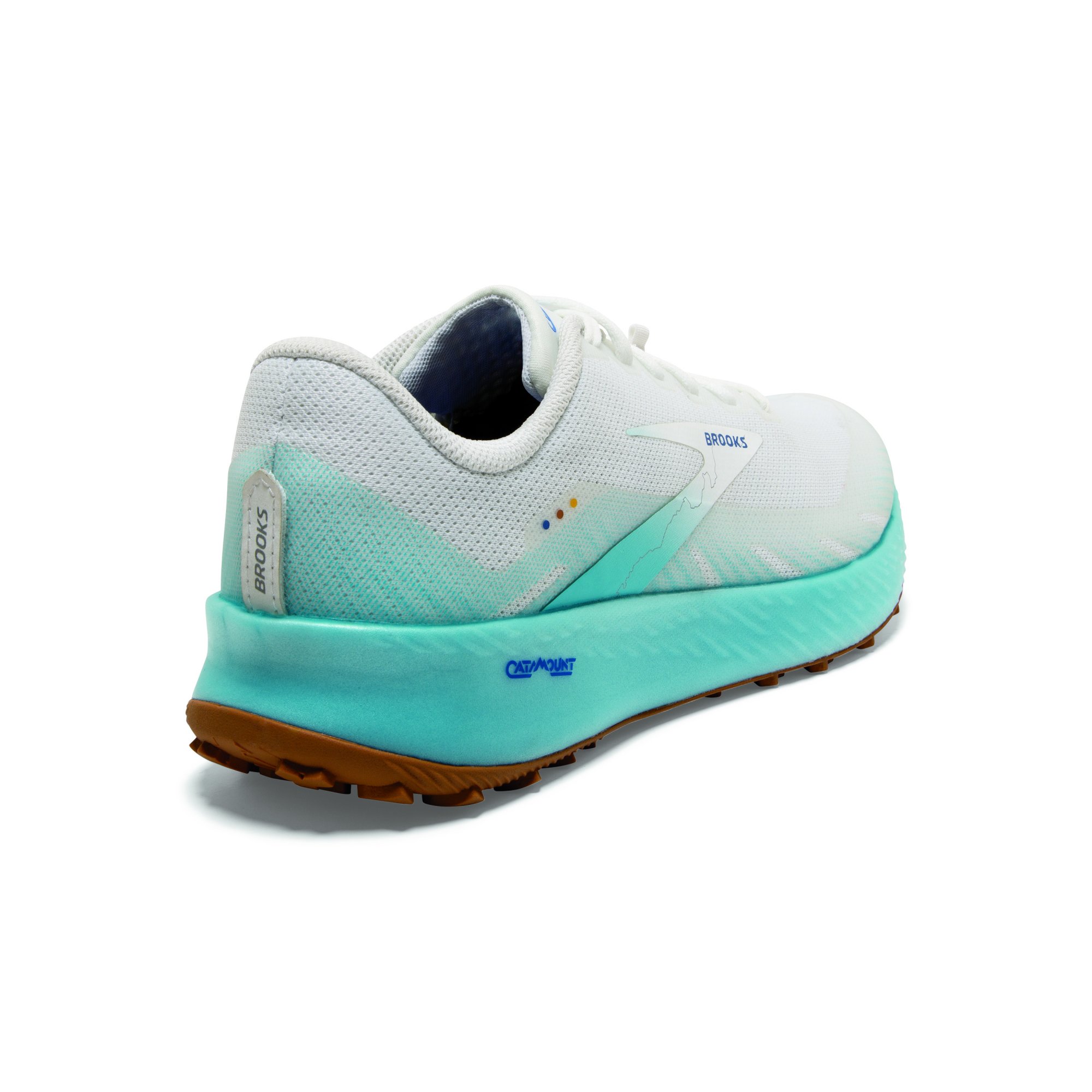 BROOKS Catamount White/Iced Aqua/Blue 