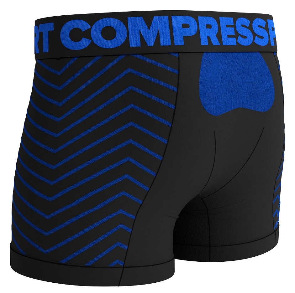 COMPRESSPORT SEAMLESS BOXER M BLACK