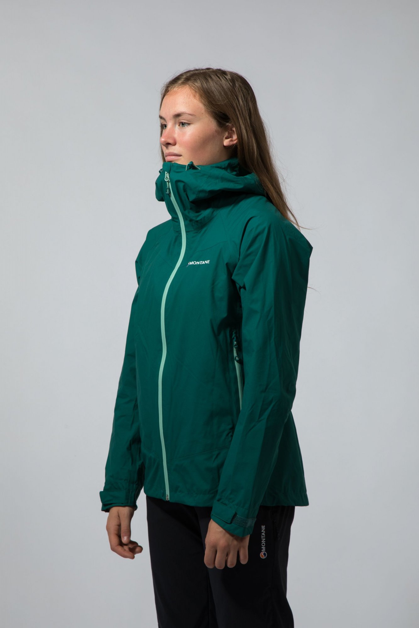 MONTANE WOMENS PAC PLUS JACKET WAKAME GREEN