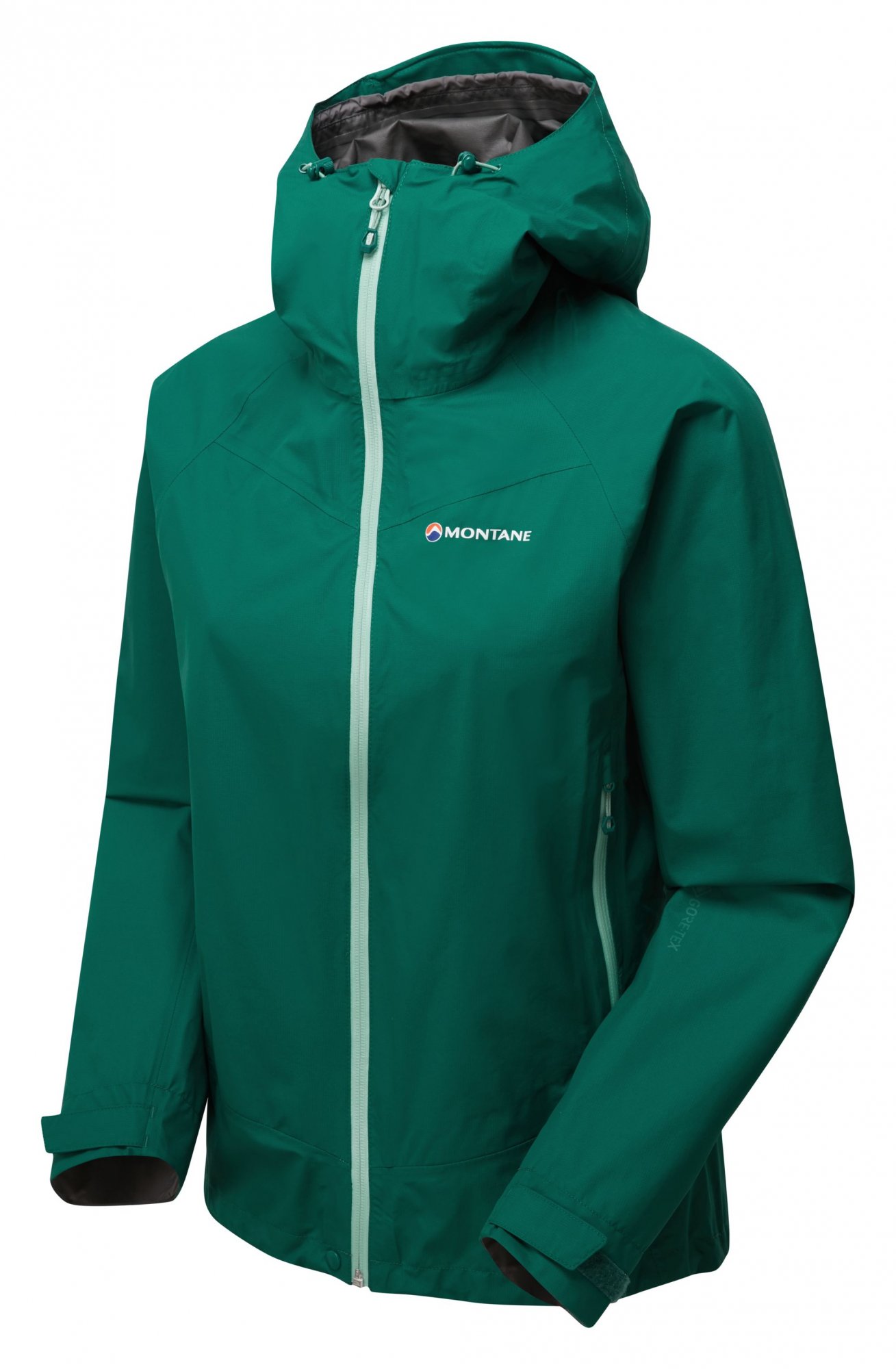 MONTANE WOMENS PAC PLUS JACKET WAKAME GREEN