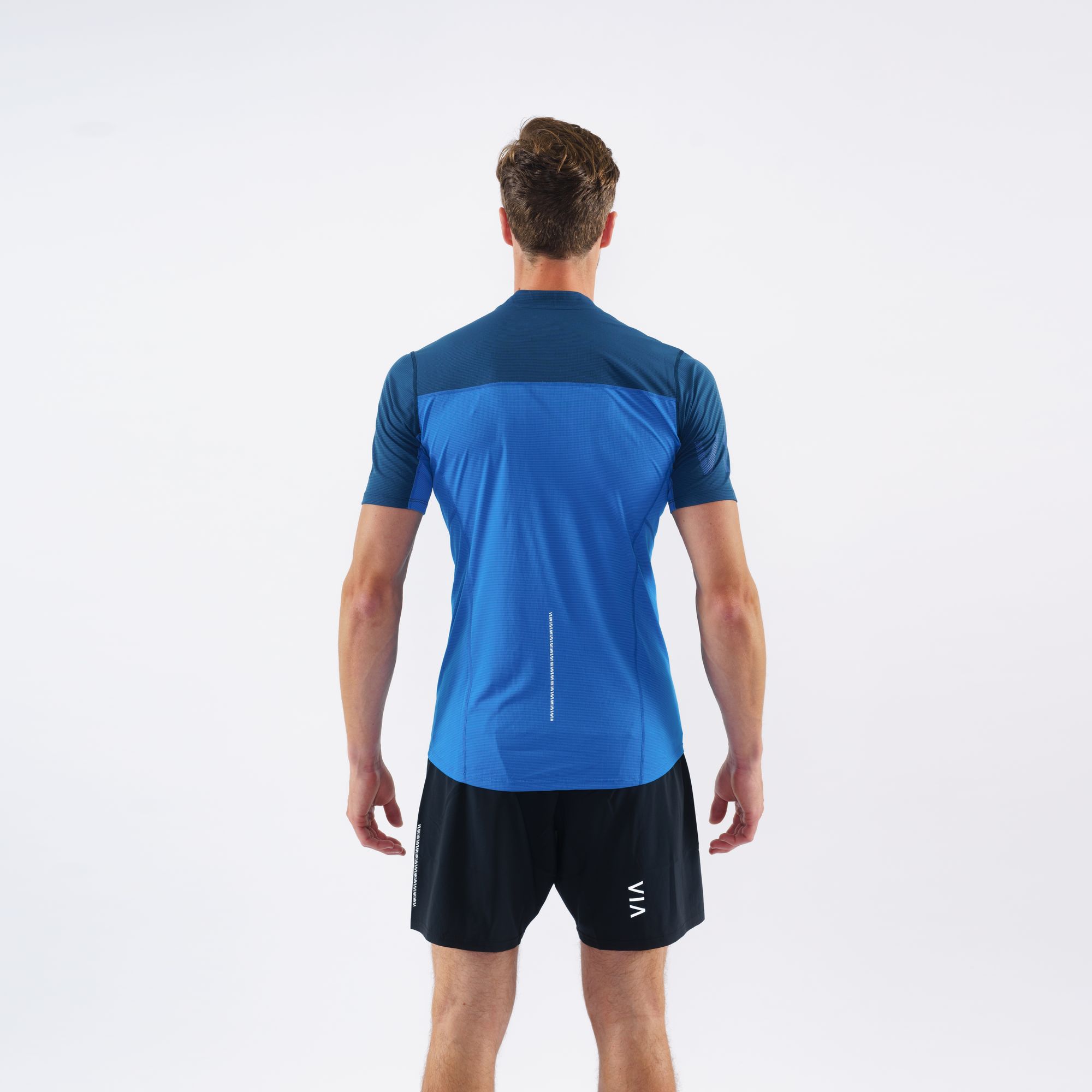 Montane Dragon Zip T Shirt Electric Blue Trailpoint Montane Dragon Zip T Shirt Electric Blue Trailpoint