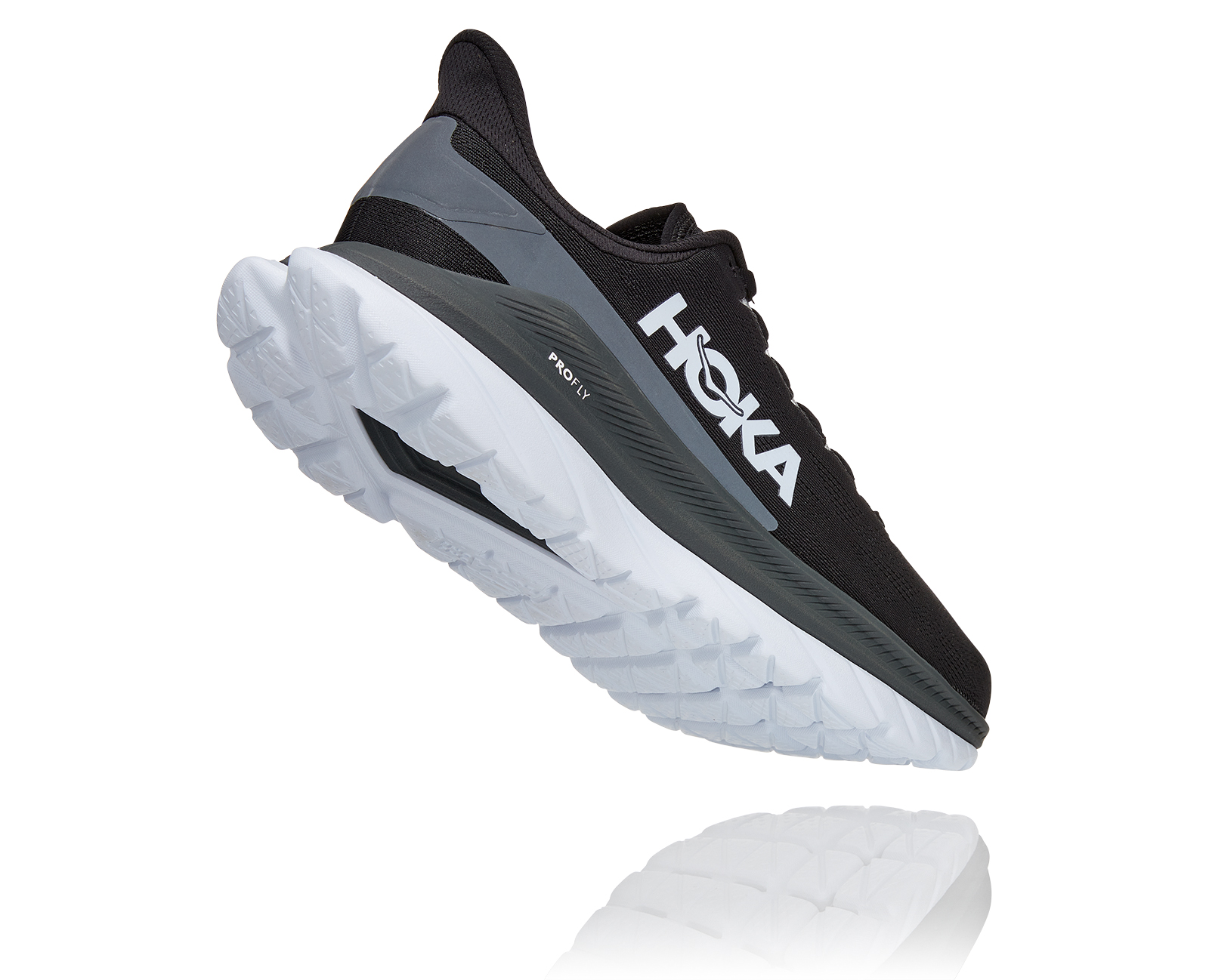 HOKA MACH 4 BLACK / DARK SHADOW