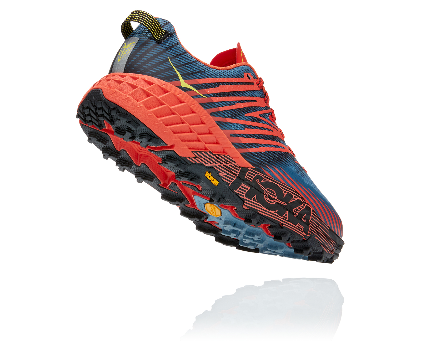 HOKA SPEEDGOAT 4 WIDE FIESTA / PROVINCIAL BLUE