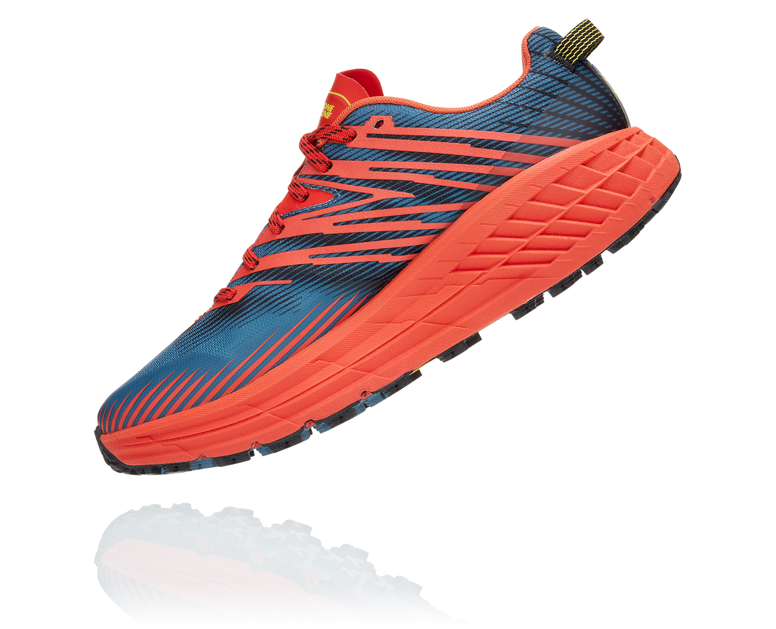 HOKA SPEEDGOAT 4 WIDE FIESTA / PROVINCIAL BLUE