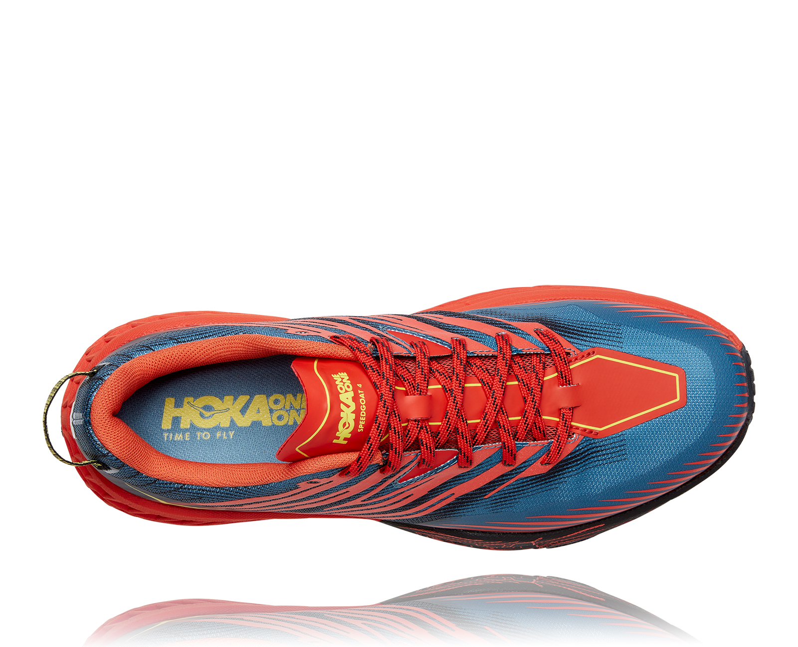 HOKA SPEEDGOAT 4 WIDE FIESTA / PROVINCIAL BLUE