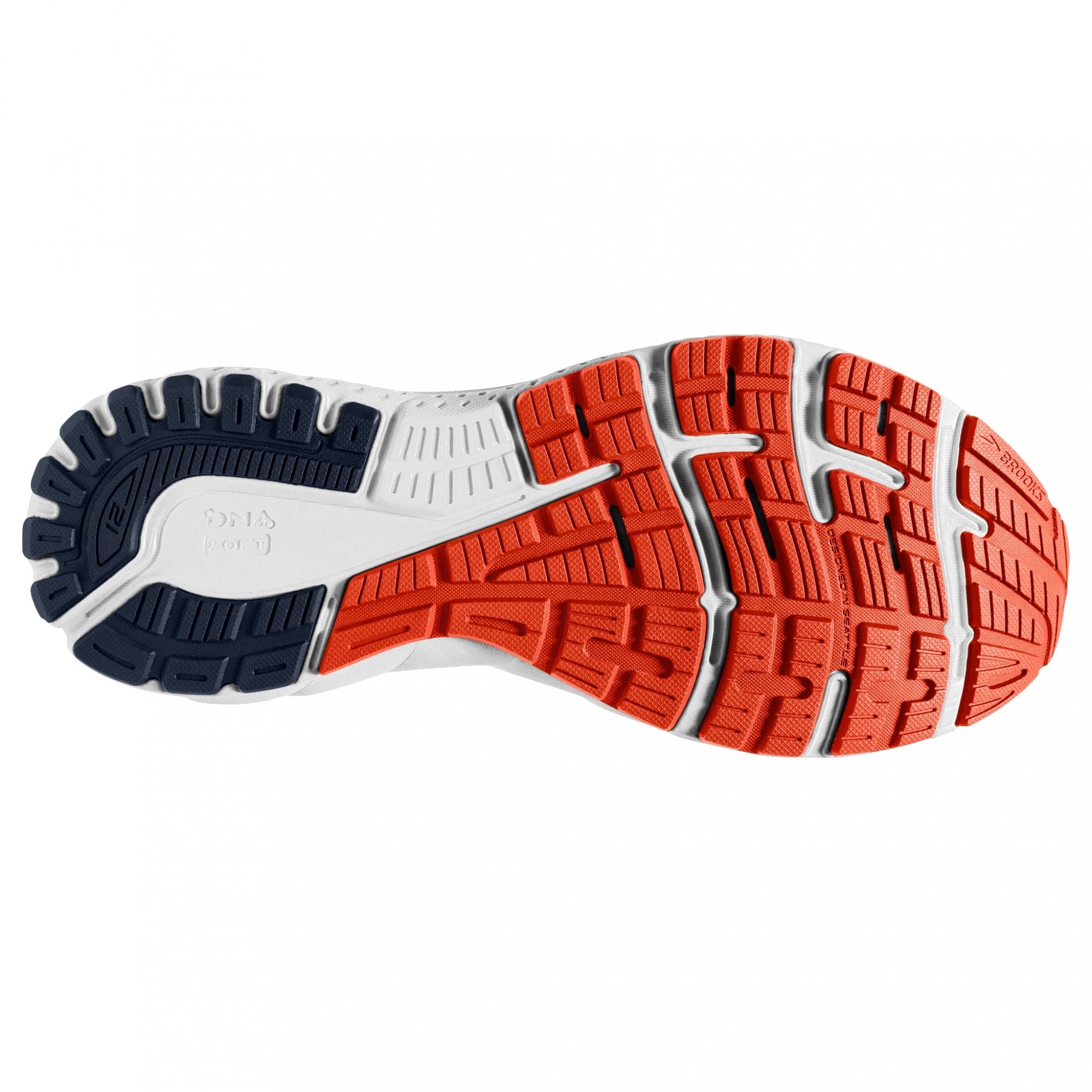 BROOKS Adrenaline GTS 21 Navy/Red Clay/Gray