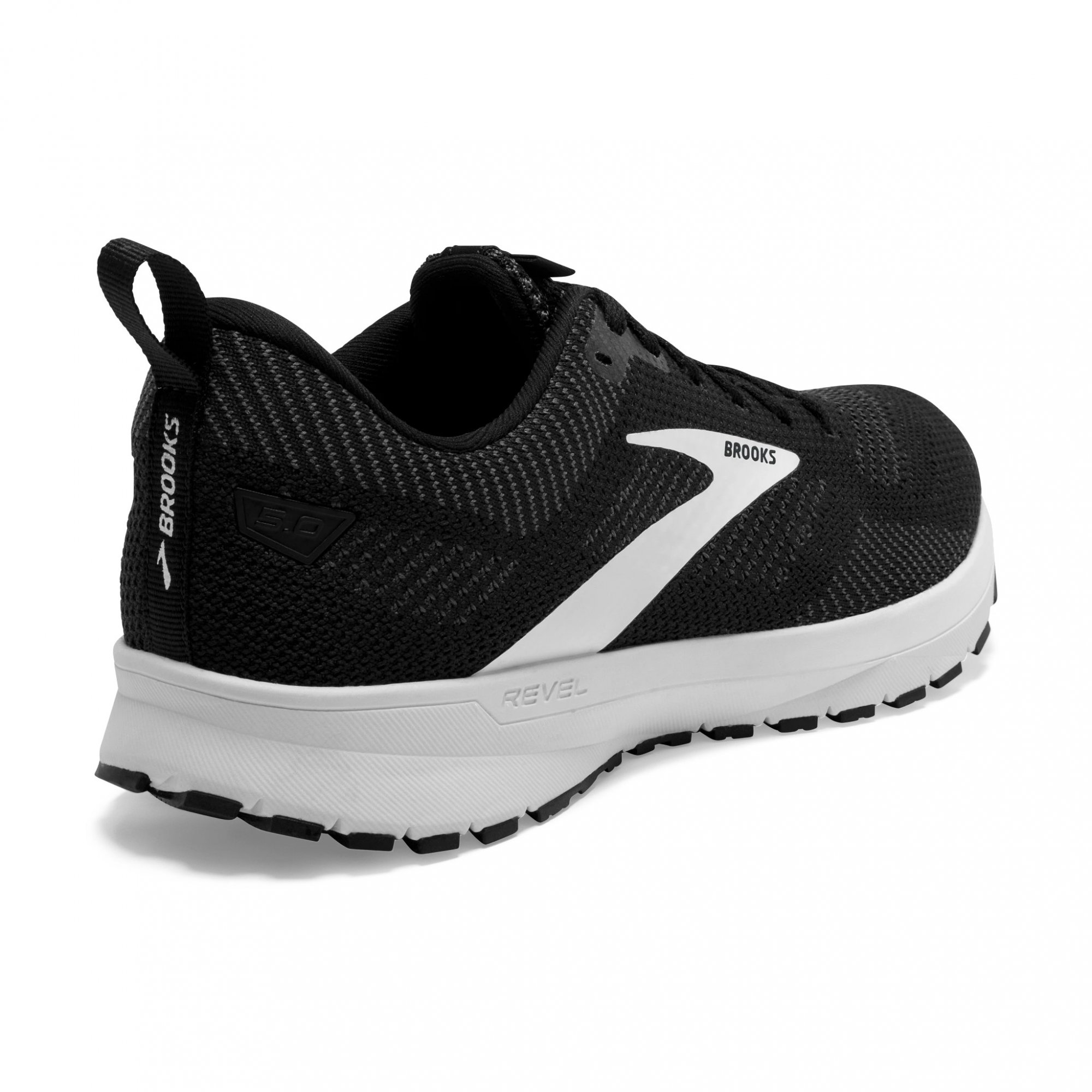 XXX BROOKS REVEL 5 Black/Grey/White NEW