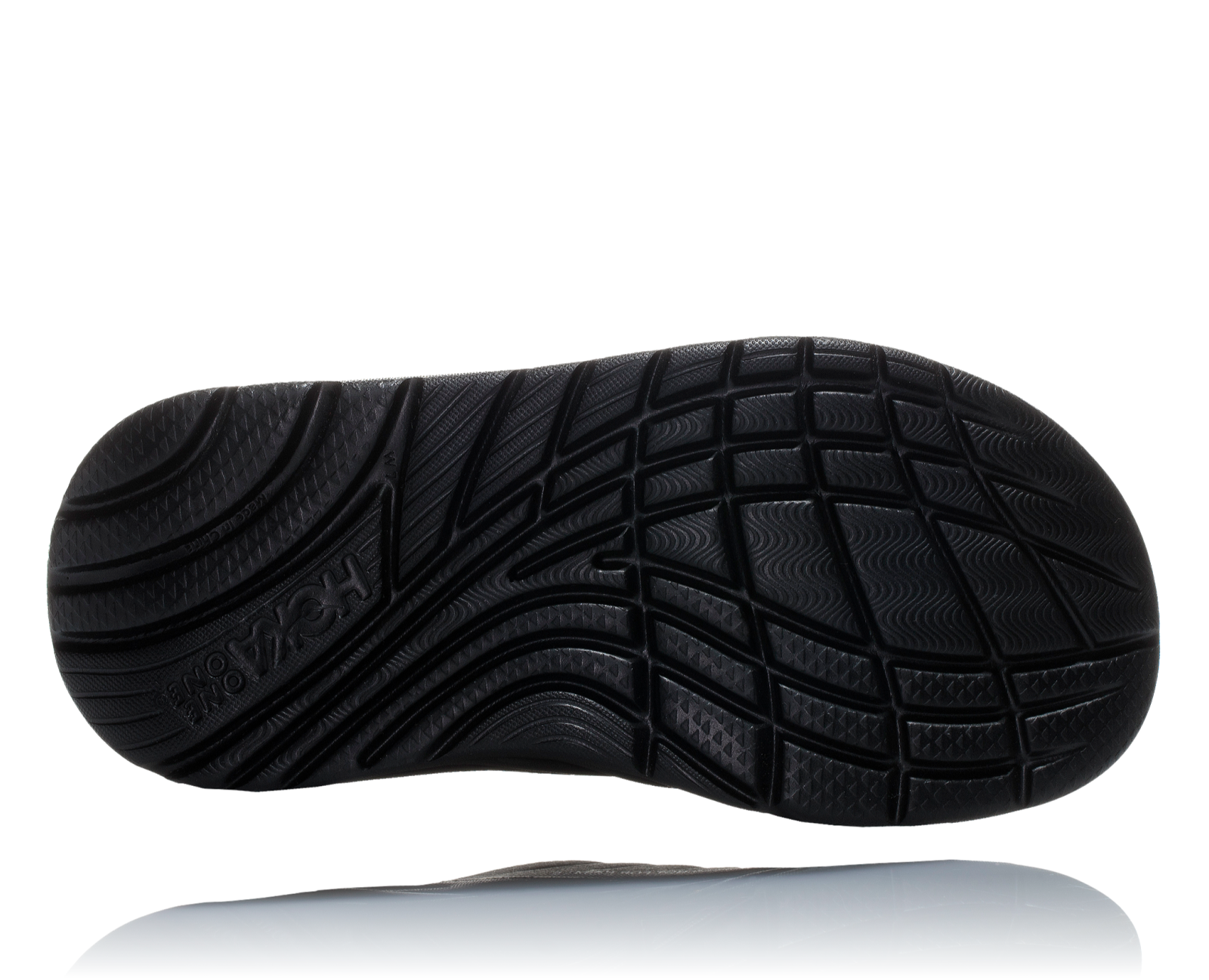 HOKA ORA RECOVERY SLIDE BLACK / BLACK