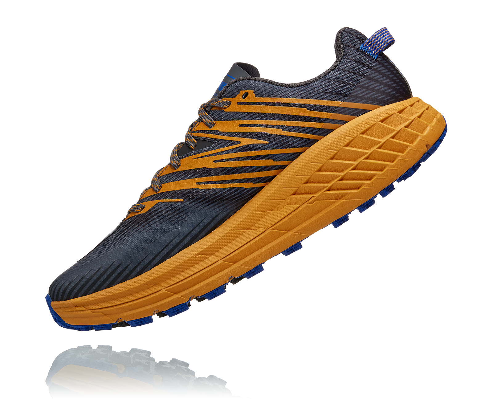 HOKA SPEEDGOAT 4 CASTLEROCK/GOLDEN YELLOW