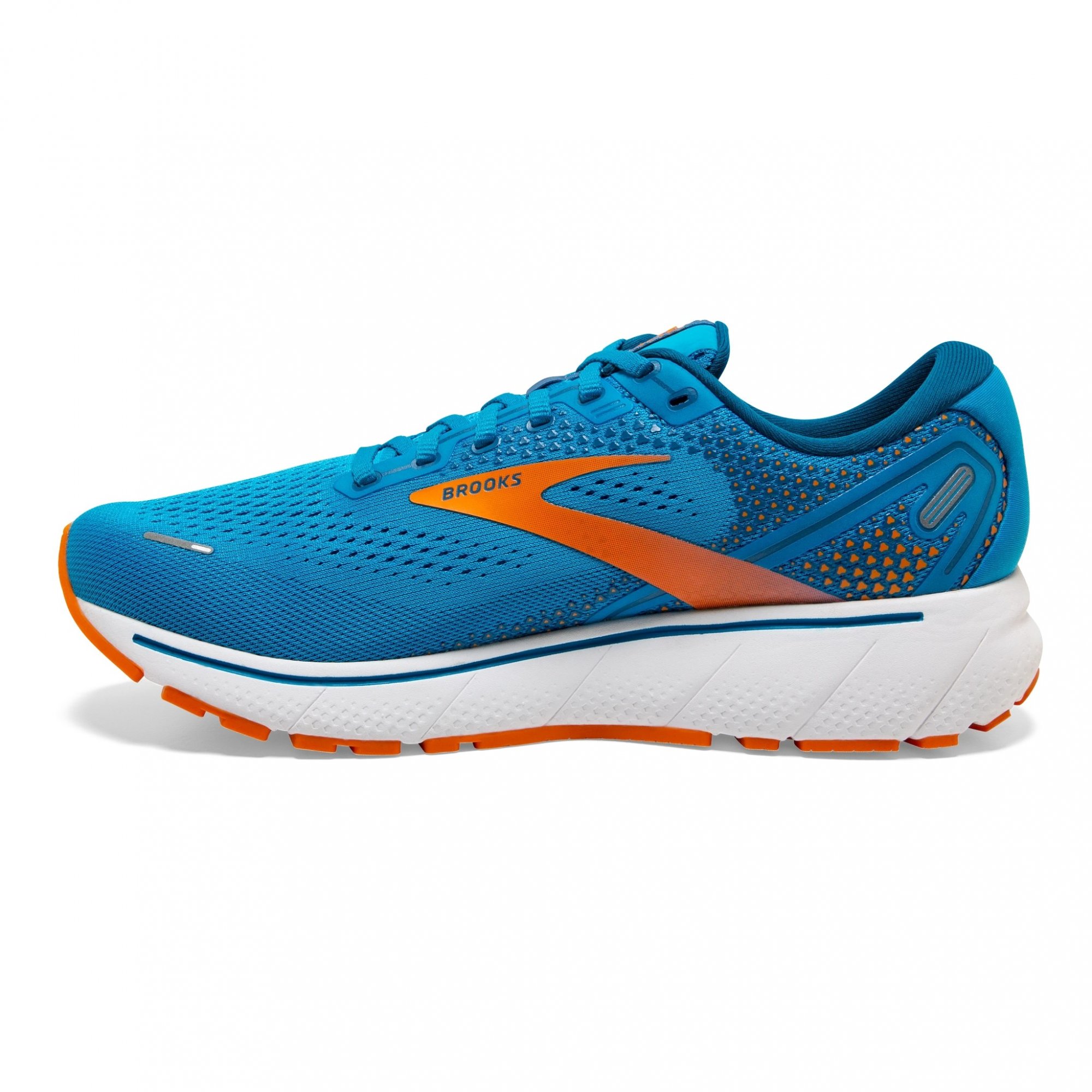 BROOKS Ghost 14 Vivid Blue/Orange/White