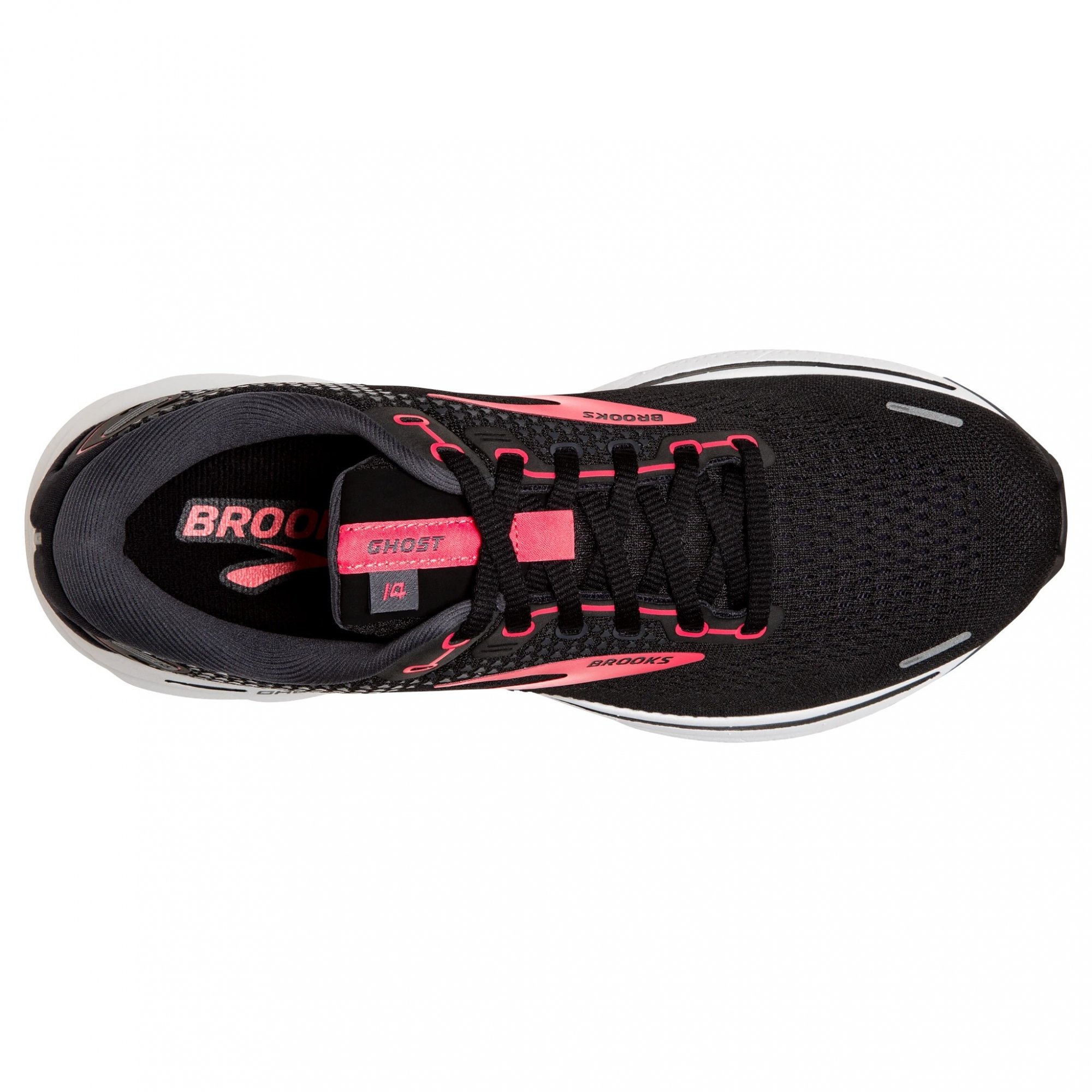 BROOKS Ghost 14 W Black/Coral/White