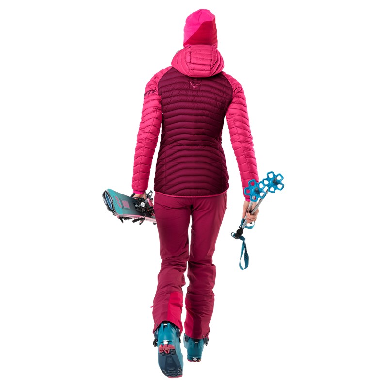 DYNAFIT Radical Down RDS Hooded Jacket Women Flamingo