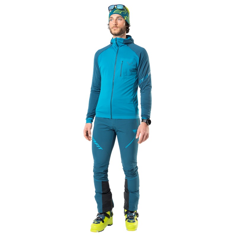 DYNAFIT Radical Polartec® Hooded Jacket Men Petrol