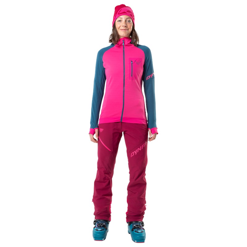 DYNAFIT Radical Polartec® Hooded Jacket Women Petrol