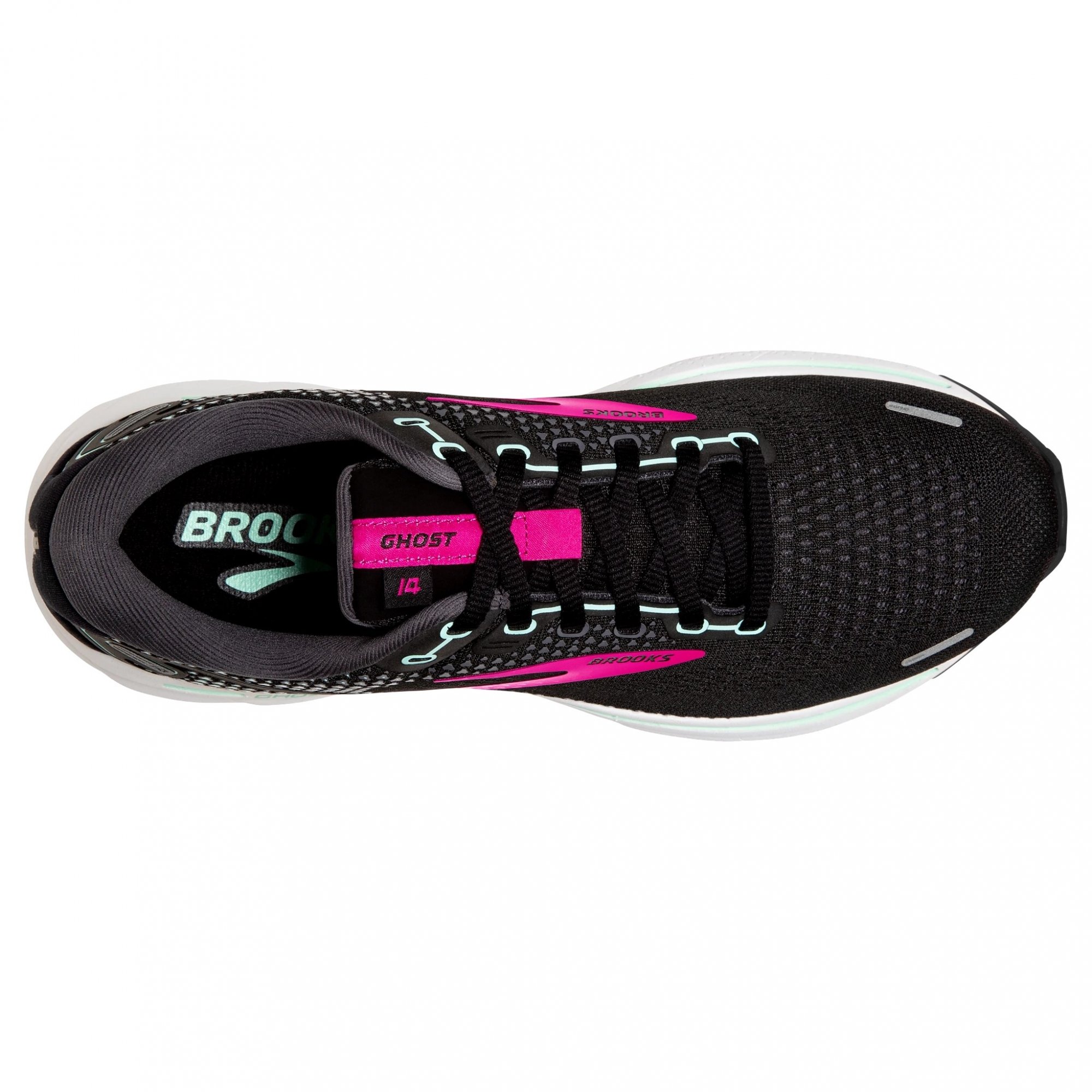 XXX BROOKS Ghost 14 W Black/Pink/Yucca