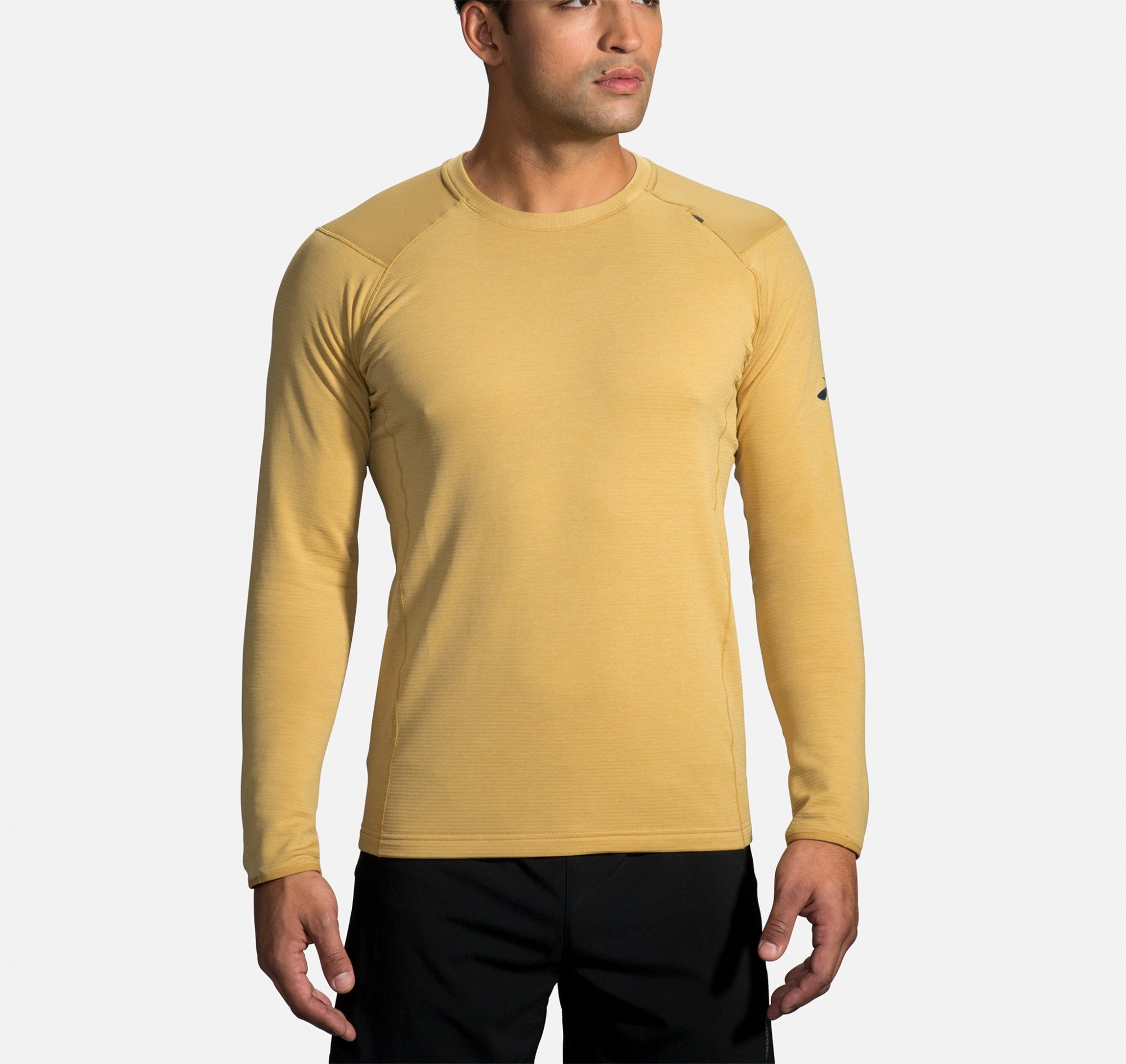 BROOKS Notch Thermal Long Sleeve Heather Desert/Desert